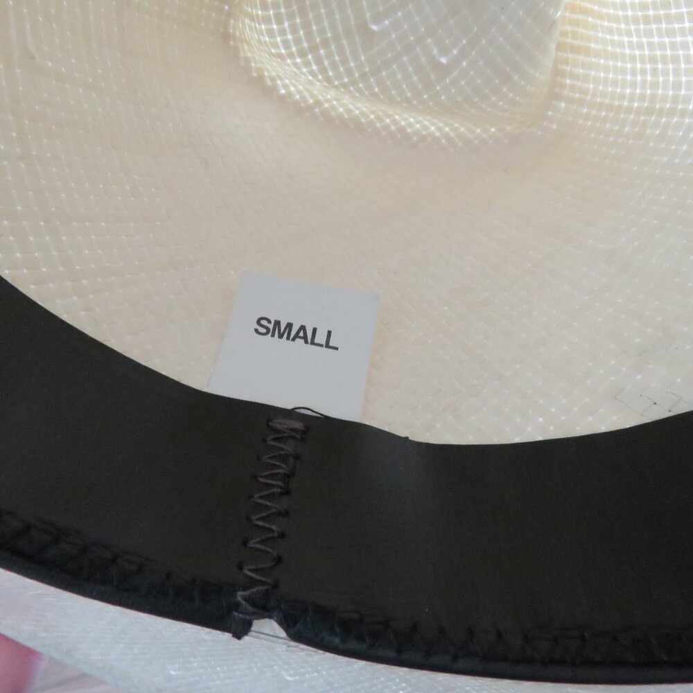 VINTAGE SMITHBILT HATS CALGARY Raffia Cowboy Hat Western Southwestern Rodeo - Picture 12 of 13